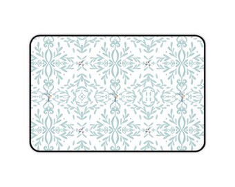 Bird Toile, Toile desk mat, Toile decor, bird toile decor, XL Desk Mat, Girly, girly tech, toile gift,