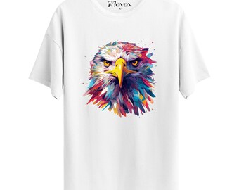 printed daily  t-shirt %100 Penye oversized kalıp