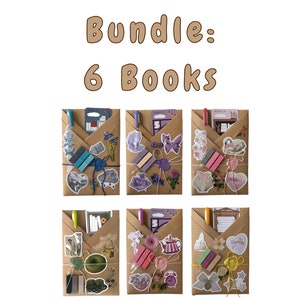 6 Books Blind Date with a Book - Bookish Gifts - Book Lover Gifts - Spicy Romance Book - Romance Sci Fi Fantasy Historical Fiction