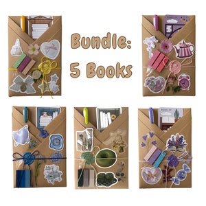 5 Books Blind Date with a Book - Bookish Gifts - Book Lover Gifts - Spicy Romance Book - Romance Sci Fi Fantasy Historical Fiction