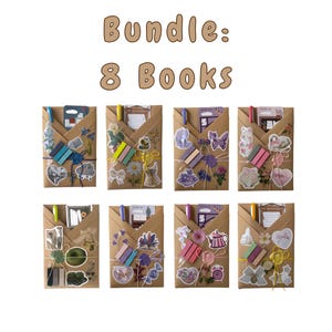 8 Books Blind Date with a Book - Bookish Gifts - Book Lover Gifts - Spicy Romance Book - Romance Sci Fi Fantasy Historical Fiction