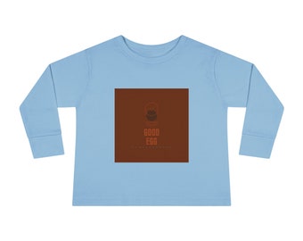 Chemise de Pâques pour tout-petit : t-shirt à manches longues pour tout-petit Good Egg