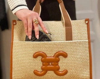 Sac chic Line  logo camel .Porté main ou bandoulière