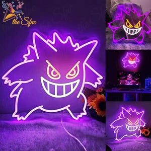 Anime LED Neon Schild, Cartoon Neonlicht, Kinderzimmer Neon Schild, Mancave Neon Schild, Benutzerdefinierte Neon Bar Schild, Anime Schlafzimmer Wand Dekor, Weihnachtsgeschenk