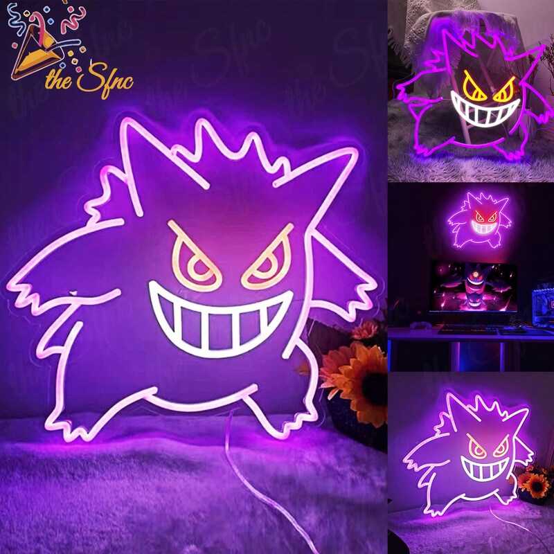 Led Anime Character Wall - Etsy UK
