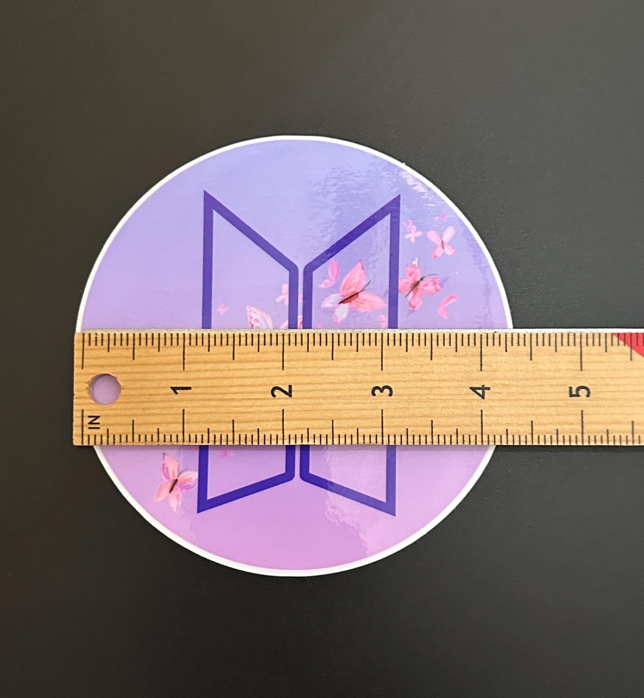 BT21 Car Decals: Laminated BTS Logo Vinyl Decals - Etsy