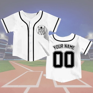 Custom Kids Baseball Player Jersey, Personalized Name, Number, Black Laurel Batter Design, Toddler Team Jersey, Youth Game Day Uniform