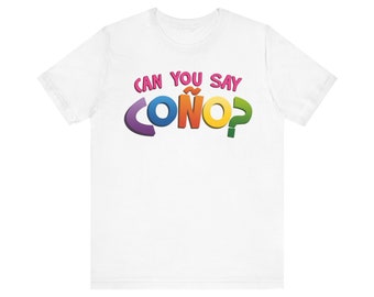 Pouvez-vous dire COÑO ? - T-shirt drôle de Dora dominicaine