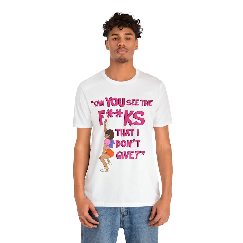 Los FKS que no doy Camiseta divertida de Dora dominicana imagen 6