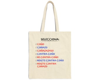 COÑAZO - Funny Dominican Shopping Bag