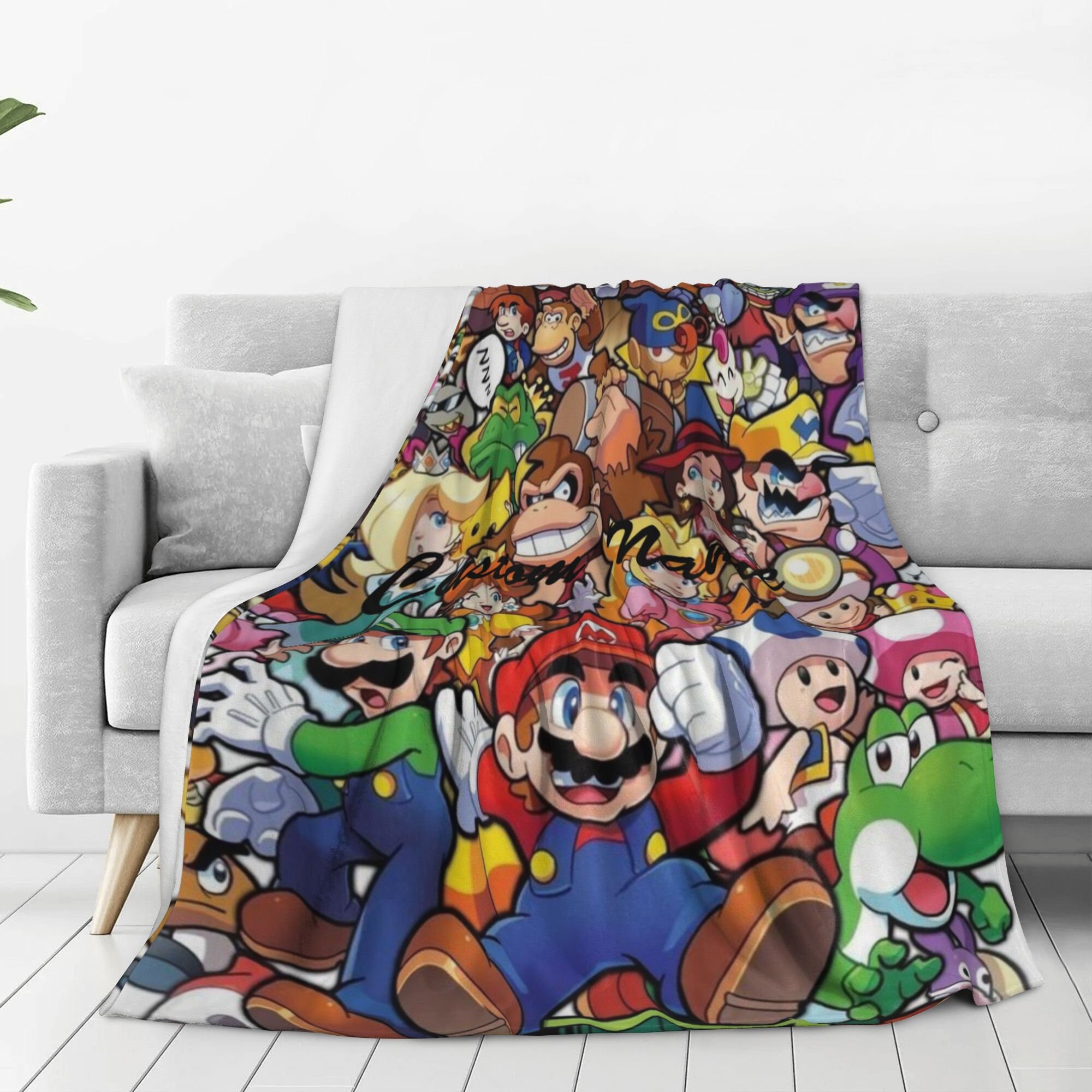 Mario blanket hotsell