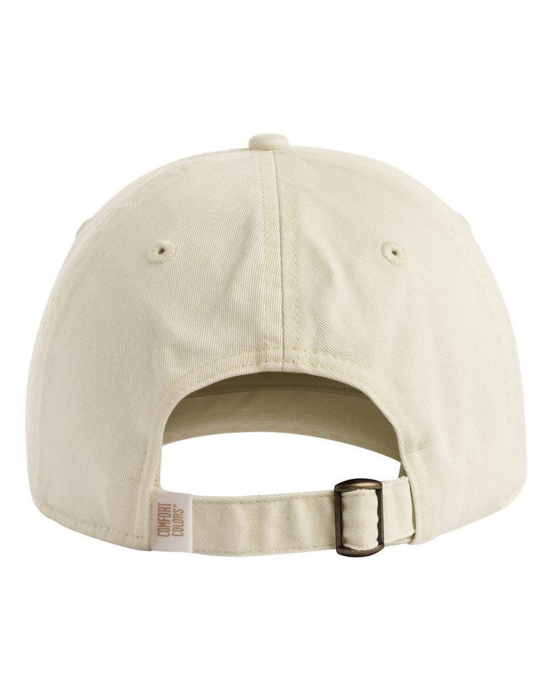 Blank Comfort Colors Garment Dyed Dad Hat, Craft Supply for HTV Embroidery Vinyl Cricut Iron On, Cotton Adjustable Cap image 12