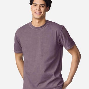 Comfort Colors blank t shirt unisex C1717 garment dyed tee soft cotton top vintage washed relaxed fit casual tee plain cotton shirt image 12