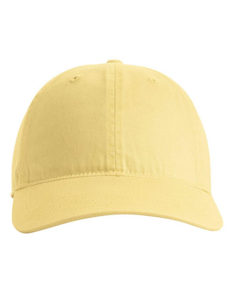 Blank Comfort Colors Garment Dyed Dad Hat, Craft Supply for HTV Embroidery Vinyl Cricut Iron On, Cotton Adjustable Cap image 5