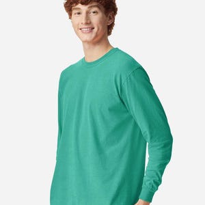 Comfort Colors blank t shirt unisex C1717 garment dyed tee soft cotton top vintage washed relaxed fit casual tee plain cotton shirt image 16