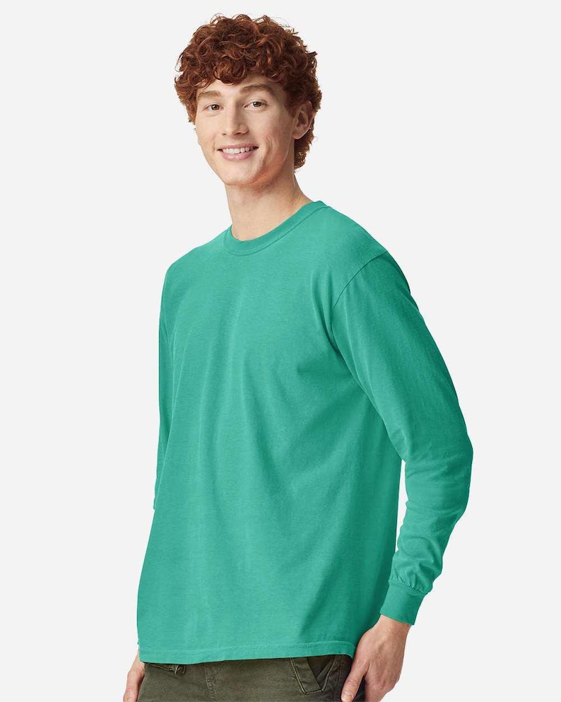 Comfort Colors blank t shirt unisex C1717 garment dyed tee soft cotton top vintage washed relaxed fit casual tee plain cotton shirt image 16