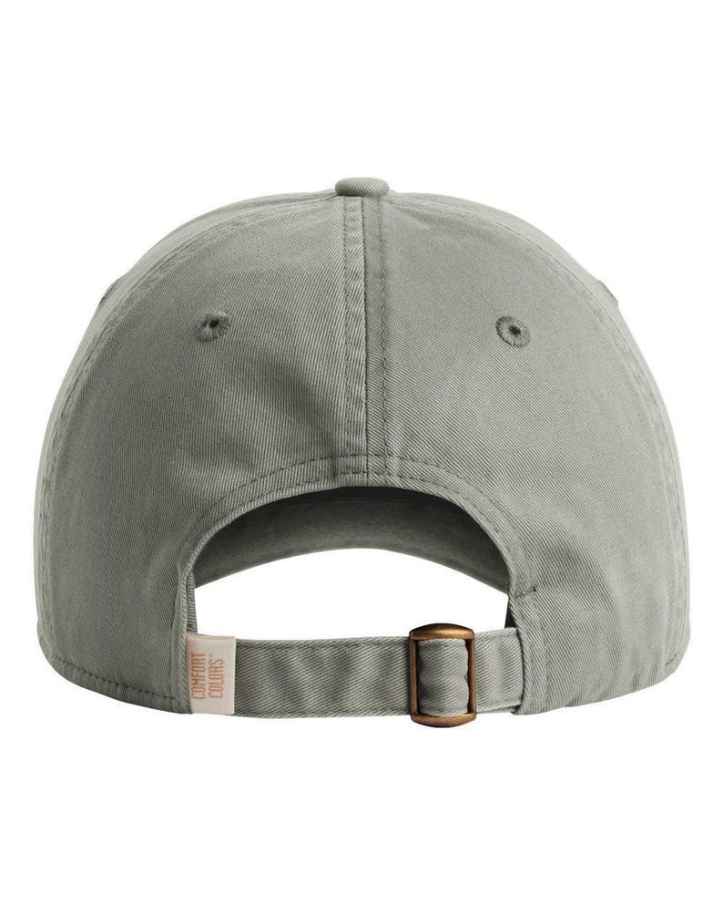 Blank Comfort Colors Garment Dyed Dad Hat, Craft Supply for HTV Embroidery Vinyl Cricut Iron On, Cotton Adjustable Cap image 14