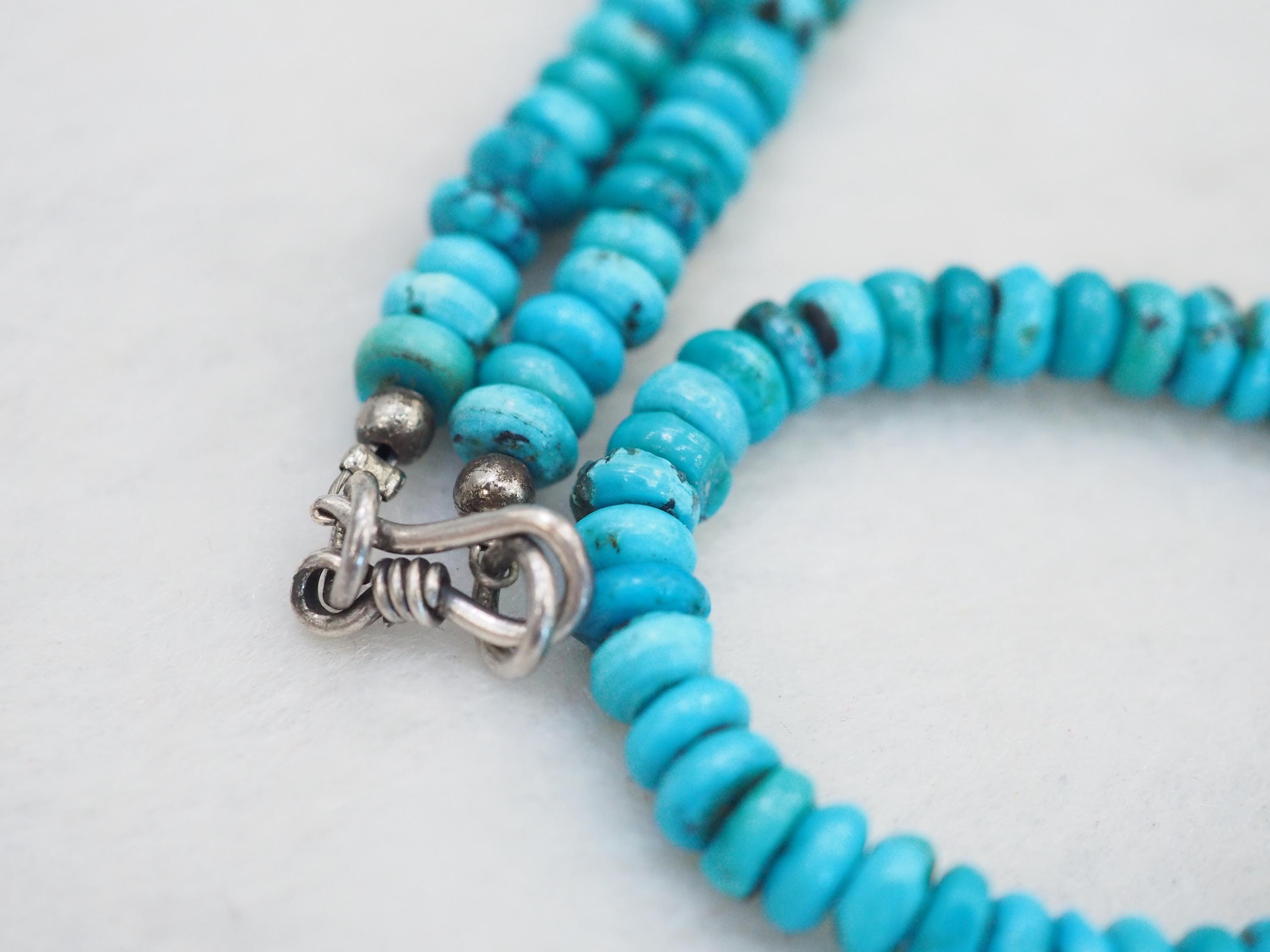 Cut Turquoise Disc Vintage Hand Cut Natural Sleeping Beauty Turquoise Disc Shape Gemstone ...