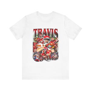 Travis Kelce Vintage Style Tee | Kansas City Chiefs | NFL Vintage | Football Tees | Jerseys