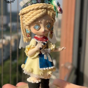 Identity V Clay Model, Clay Figurine, Game Character Clay, Handmade Clay, Clay Model, Mini Model, Chibi, Cute Clay,  Gift