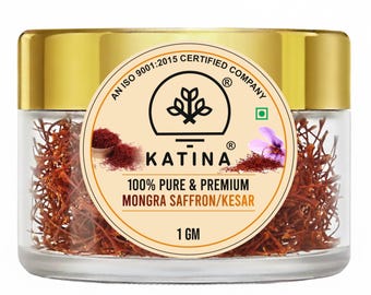 Bio-Safranfäden aus Kaschmir | Gewürz der Güteklasse A (Rotgold)