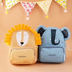 Sac à dos personnalisé avec nom,Cartable pour enfant,Sac à dos unique pour maternelle tout-petit,Texte/Logo brodé, Sac à dos pour enfant avec nom