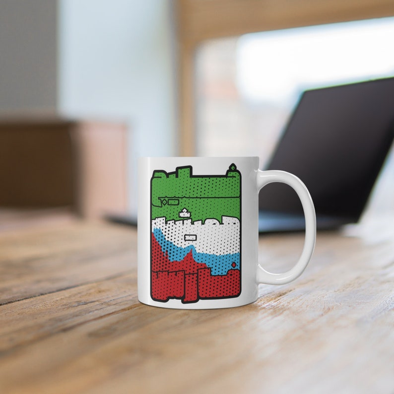 Persian Gulf Coffee Mug / ماگ خلیج همیشه فارس / Farsi Patriotic Ceramic ...