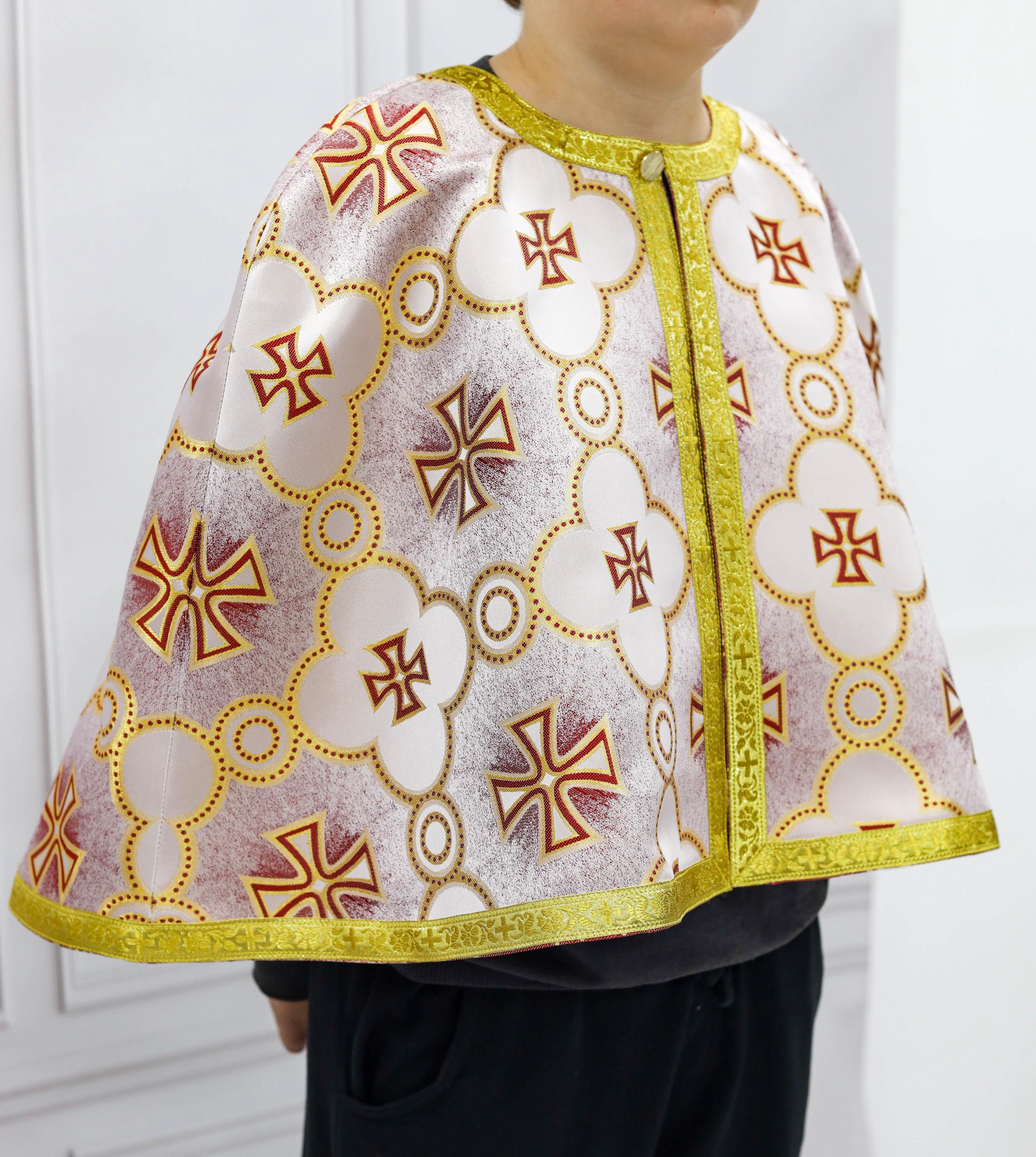 Orthodox Boys Liturgical Robe - Greek Vestments for Altar Boy ...
