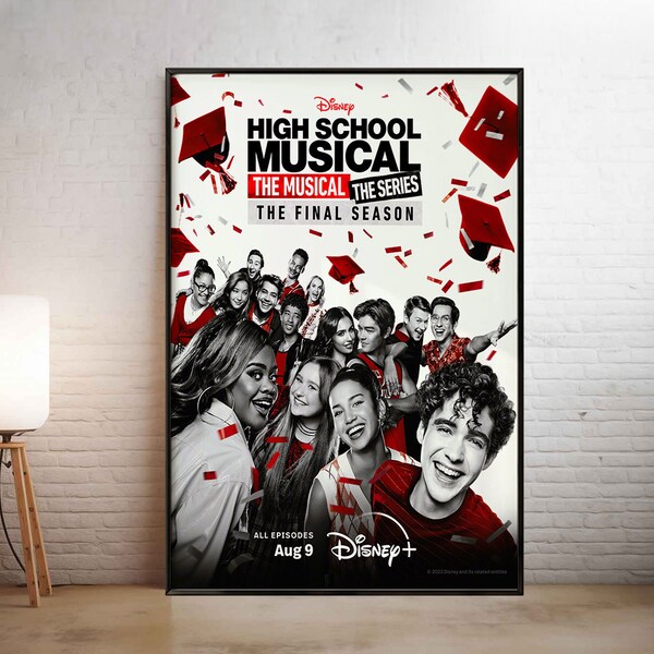 High School Musical The Musical The Series Movie Poster Canvas Wall Art for Bedroom Aesthetic Art Wall Decor Classic Vintage Movie Posters