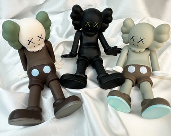 Seated KAWS Statue - KAWS Decoration - Room Decoration