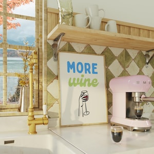 その他のワインプリント キッチンプリント ワインウォールアート ダイニングルームプリント バーサイン バーカート ワインポスター おもしろギフト 印刷可能なアート デジタルダウンロード