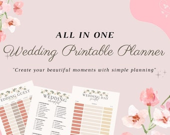 Wedding Planner Printable