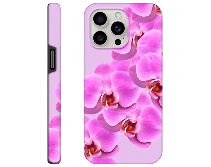 Close Up- Orchid purple iPhone Case