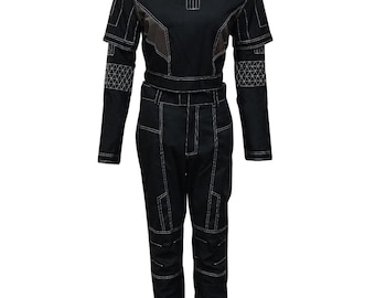 Bo-Katan Mandalorian Women’s Cosplay Costume 3-Piece Flight Suit Set – Star Wars Inspired Armor Outfit for Comic Con & Halloween 2025