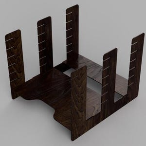 Kallax Regaleinsatz für Brettspiele - SVG Laser Cut Files | Passend für IKEA Kallax | Tiefenverstellbar | 3mm, 4mm, 5mm Material