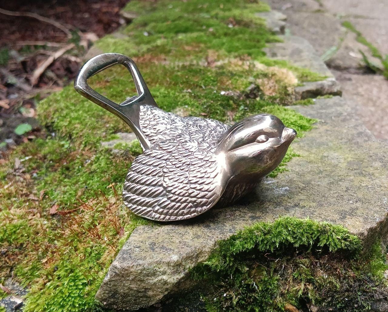 Bornhöft Set Di 2 Spille Da Giardino In Vetro Con Uccellini - Decorazione Fatta A Mano Per Aiuole, Passeri Colorati (Giallo E Nero), Asta In Ferro Ruggine