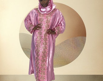 Robe traditionnelle Boubou / caftan africain femme