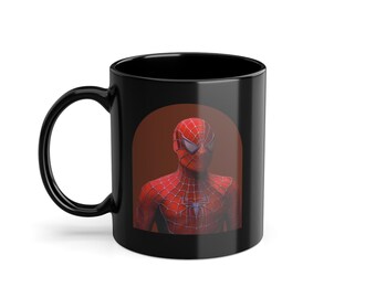 Spider-Man Peter Parker The Truth Is You Dont Know What You Feel Quote Coffee Mug Sam Raimi Spider-Man Movie Black Coffee Cup, 11oz