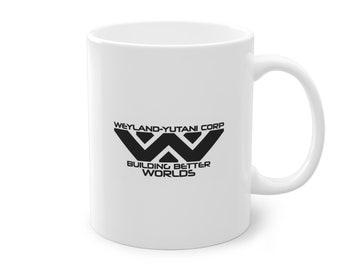 Mok Weyland-Yutani Corp: sci-fi alienfilmkoffiekop (11 oz)