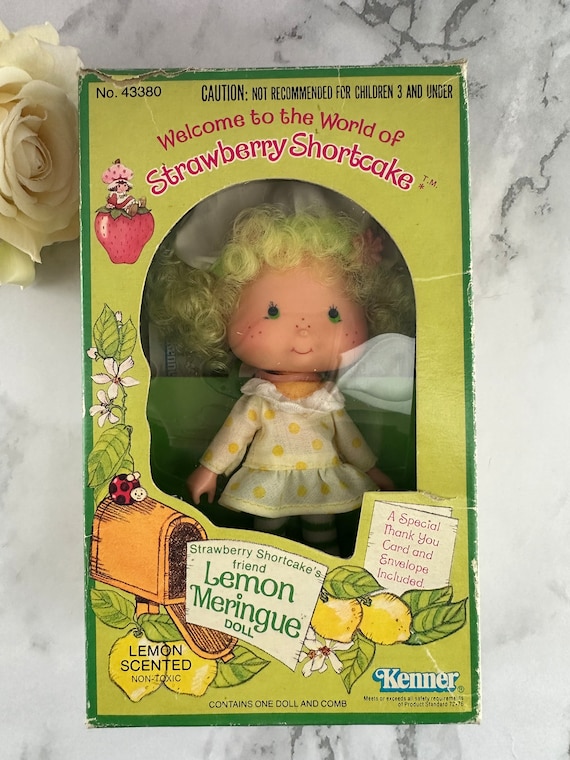 Poupée Charlotte Aux Fraises - Lemon Meringue, Kenner 1979, Vintage Hong Kong