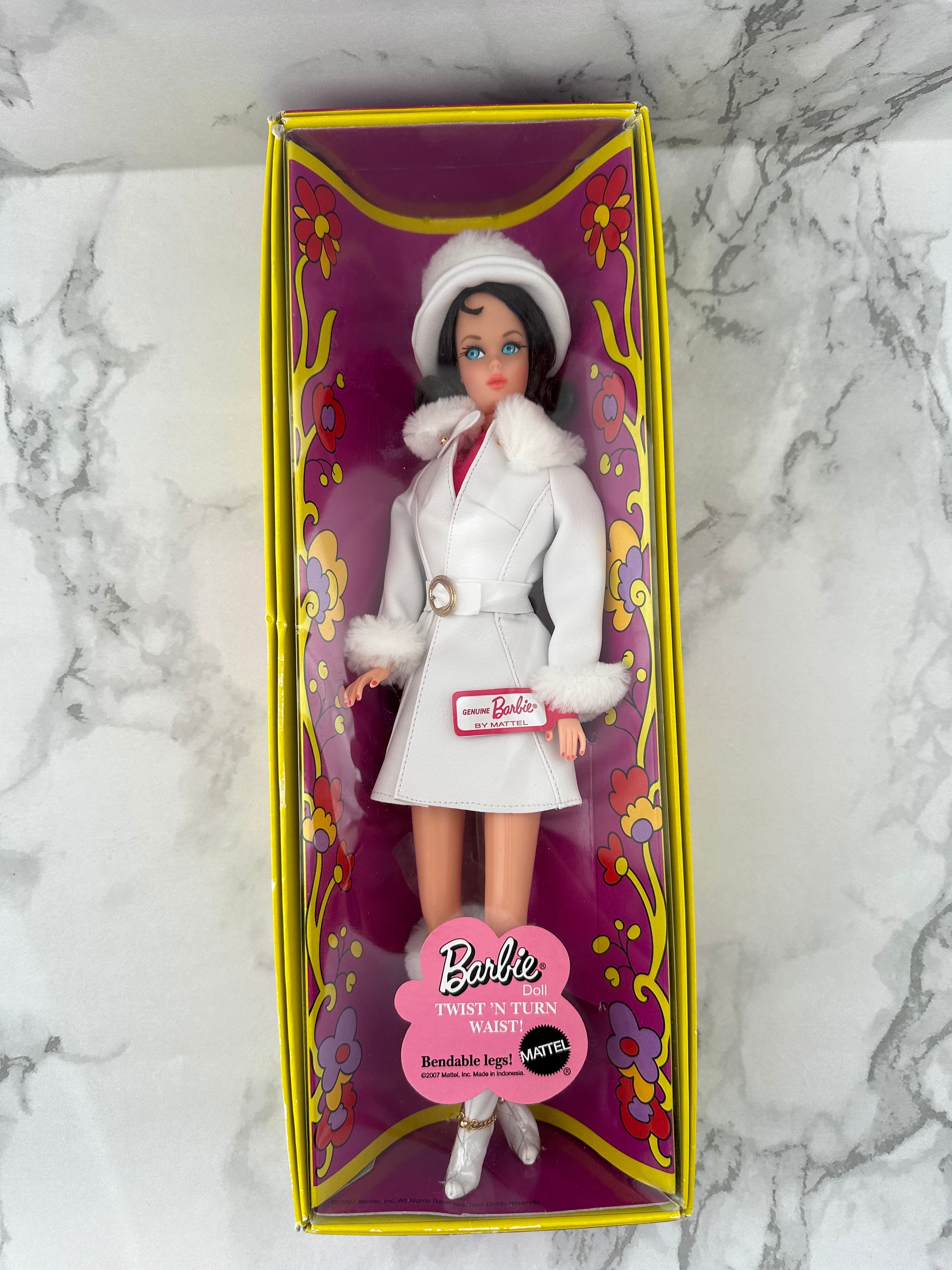 Barbie Twist And Turn Vintage Repo. In box. Pristine Condition. Rare and Retro. New In Box.