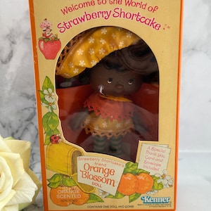 Vintage 1980 Strawberry Shortcake Doll In Box. Orange Marmalade. Rare. New in Box