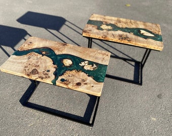coffee table, resin, resin art, resin table, small coffee table, table, unique coffee table, walnut coffee table, wood coffee epoxy table