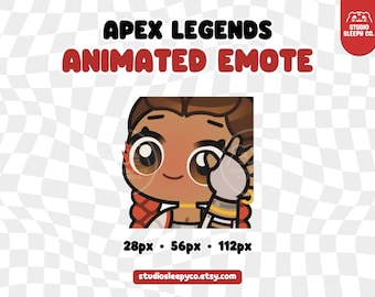 Animated Loba Wave Emote: Apex Legends Stream Graphics (Digital Download)