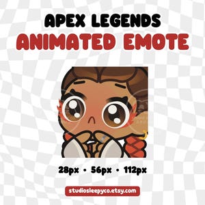 APEX LEGENDS Loba UwU Emote for Twitch, TikTok, Youtube, Discord etc
