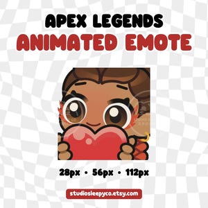 Animated Loba Heart Emote: Apex Legends Twitch/Discord (Digital Download)