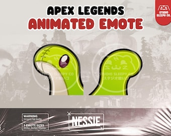 Nessie Leave Exit Apex Legends Animated Emote for Discord Twitch Streamers