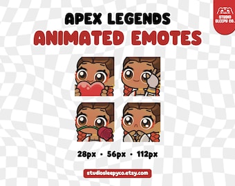 ANIMATED Loba Apex Legends Emotes for Discord, Twitch, Kick, Youtube, Streaming