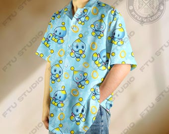 Chaos Hedgehog Hawaiian Shirt Adventure Fantasy Game Video Game Gifts