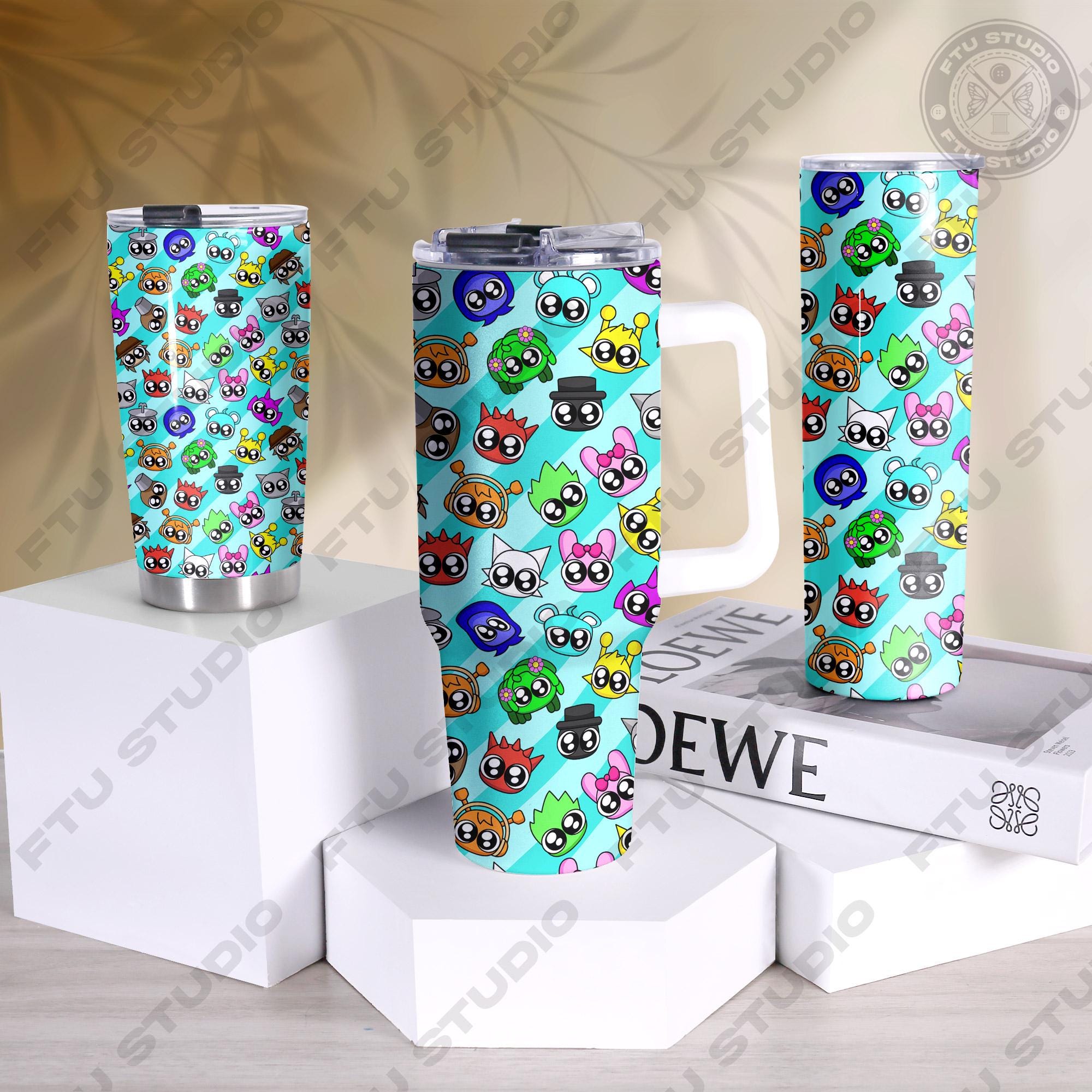 Sprunki Cute Tumbler Funny Game Accessory Gifts